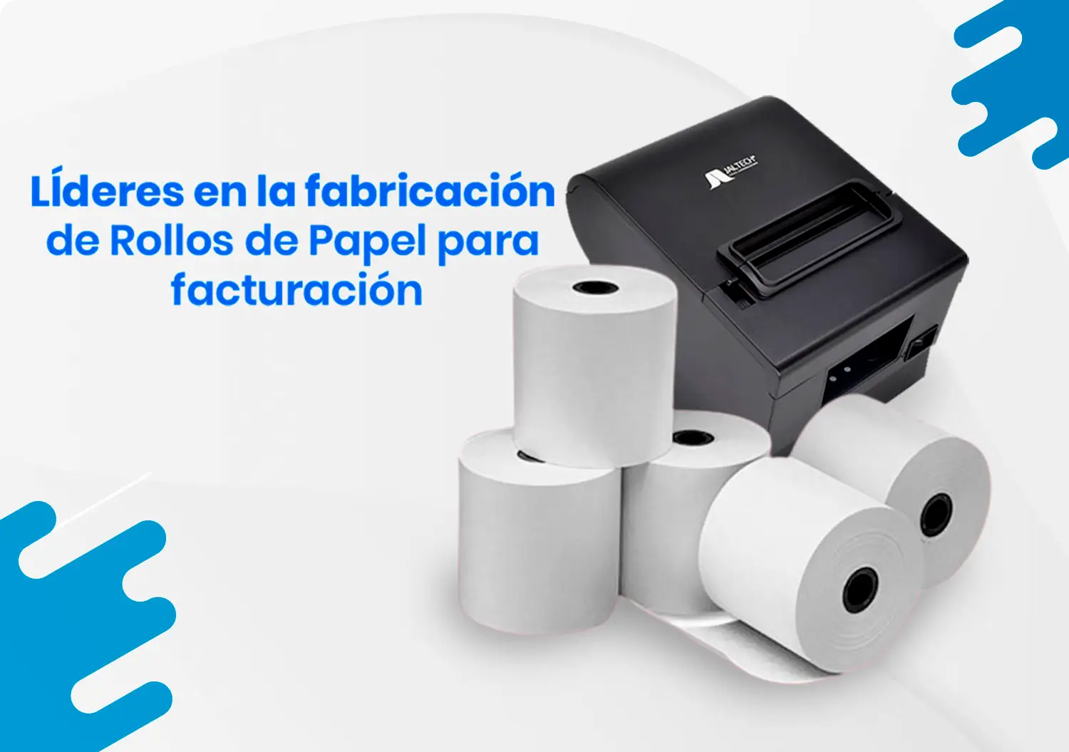 Rollos en blanco